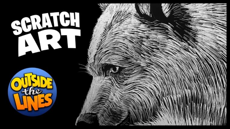 Metallic Scratch Board Demonstration